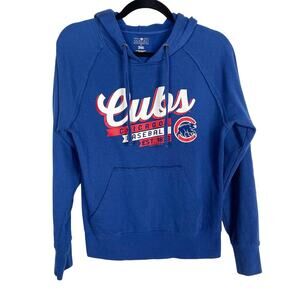 Genuine Merchandise by Campus Lifestyle Womens S Chicago Cubs Hoodie Sweatshirt